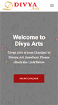 Mobile Screenshot of divyaarts.com